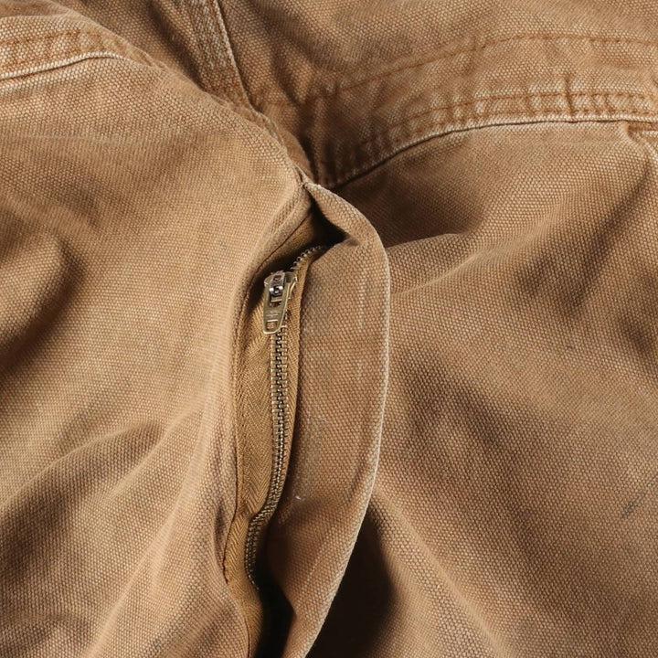 Dickies duck overalls, men's size W32 (approx.) cotton brown type Vintage Second Hand