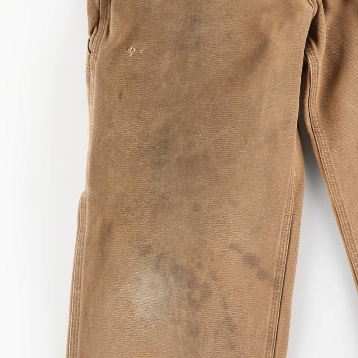 Dickies duck overalls, men's size W32 (approx.) cotton brown type Vintage Second Hand