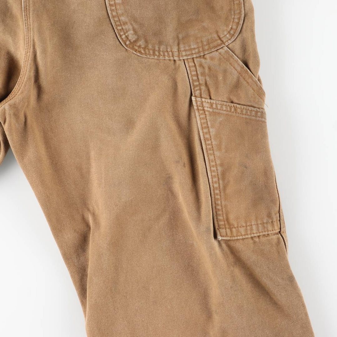 Dickies duck overalls, men's size W32 (approx.) cotton brown type Vintage Second Hand
