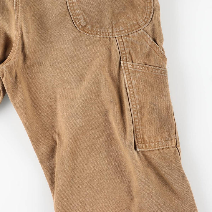 Dickies duck overalls, men's size W32 (approx.) cotton brown type Vintage Second Hand