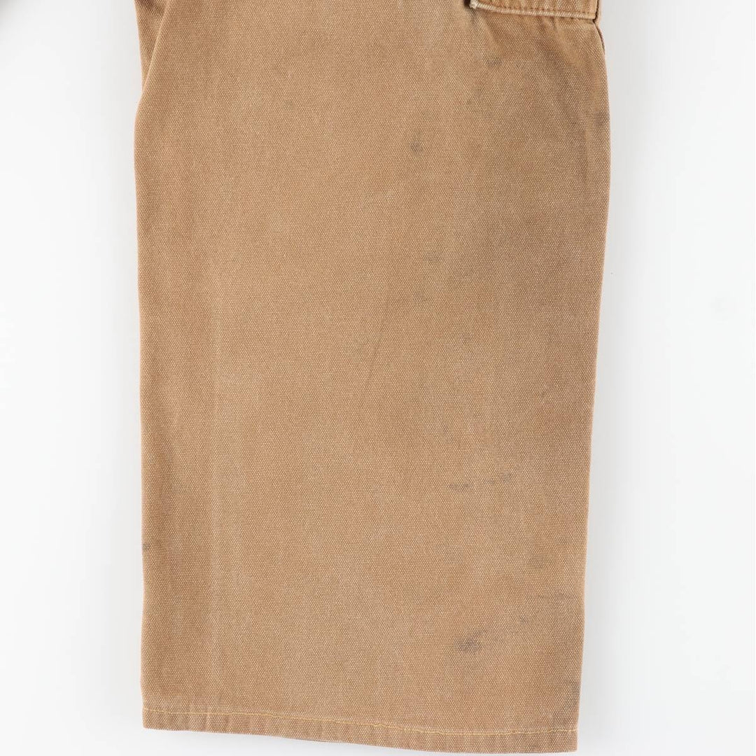 Dickies duck overalls, men's size W32 (approx.) cotton brown type Vintage Second Hand