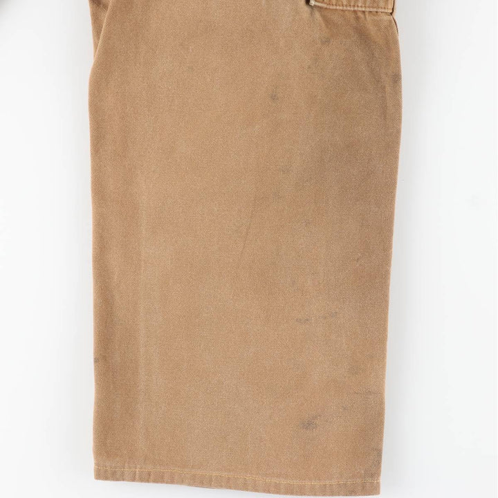 Dickies duck overalls, men's size W32 (approx.) cotton brown type Vintage Second Hand