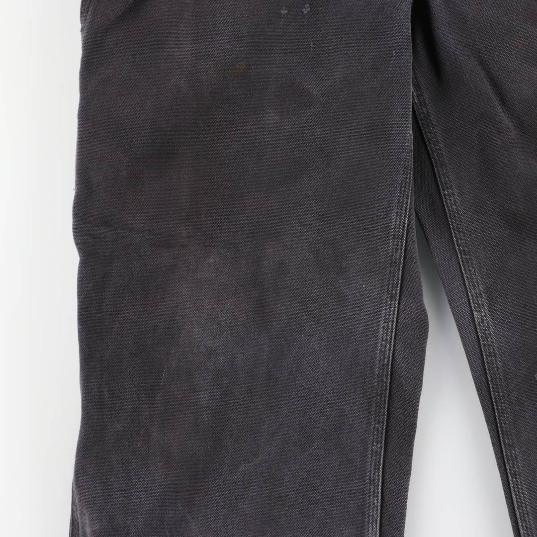 Dickies Duck Overalls Men's Size W35 cotton black type Vintage Second Hand