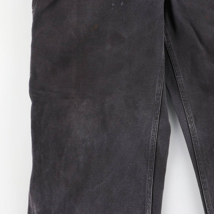 Dickies Duck Overalls Men's Size W35 cotton black type Vintage Second Hand