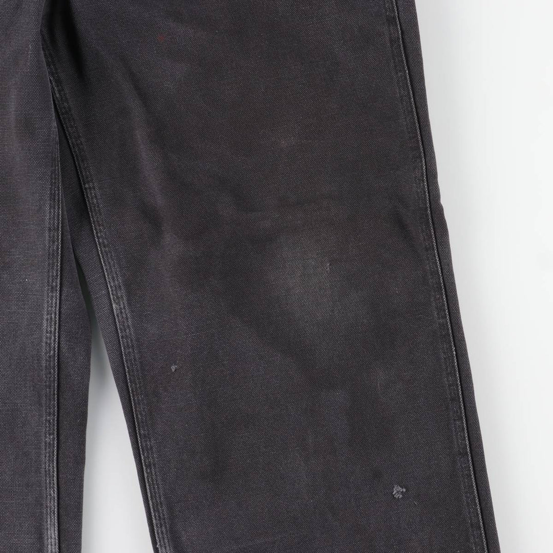 Dickies Duck Overalls Men's Size W35 cotton black type Vintage Second Hand