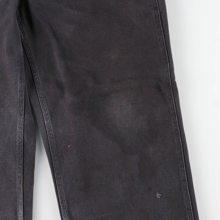 Dickies Duck Overalls Men's Size W35 cotton black type Vintage Second Hand