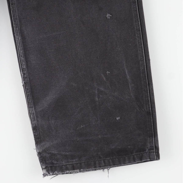 Dickies Duck Overalls Men's Size W35 cotton black type Vintage Second Hand