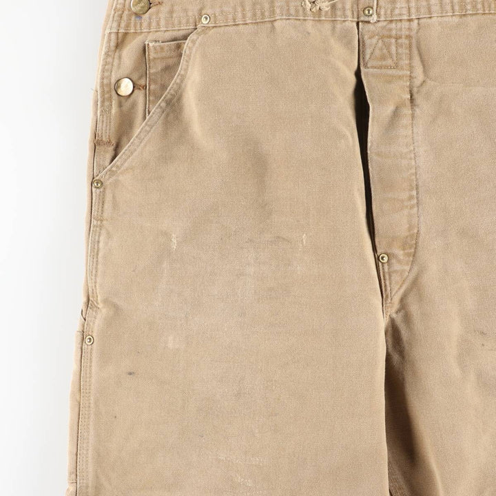 Carhartt Double Knee Duck Overalls for Men (W37 equivalent) unclear Beige type Vintage Second Hand