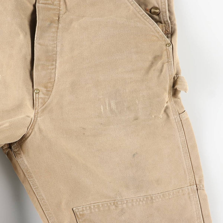 Carhartt Double Knee Duck Overalls for Men (W37 equivalent) unclear Beige type Vintage Second Hand