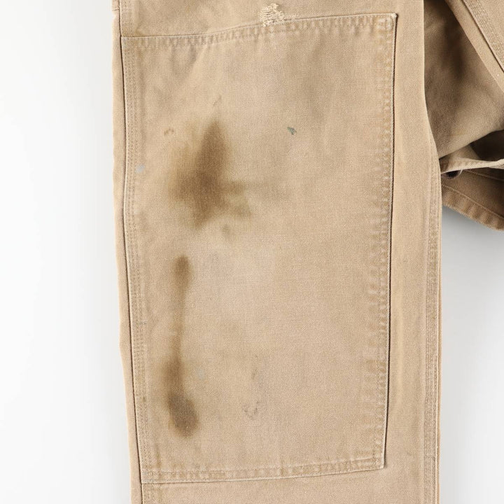 Carhartt Double Knee Duck Overalls for Men (W37 equivalent) unclear Beige type Vintage Second Hand