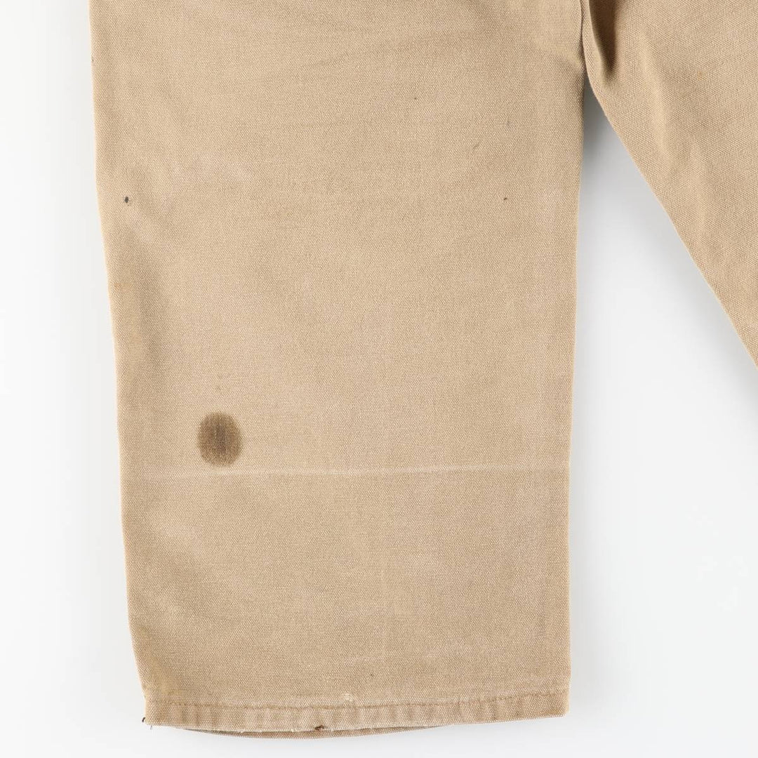 Carhartt Double Knee Duck Overalls for Men (W37 equivalent) unclear Beige type Vintage Second Hand
