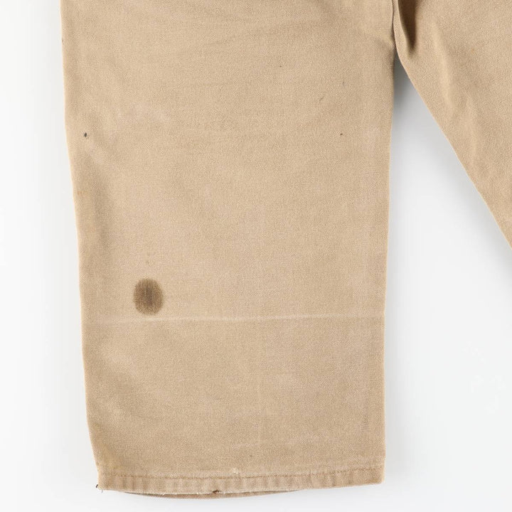 Carhartt Double Knee Duck Overalls for Men (W37 equivalent) unclear Beige type Vintage Second Hand