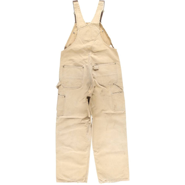 Carhartt Double Knee Duck Overalls for Men (W36 equivalent) unclear beige type brown Vintage Second Hand