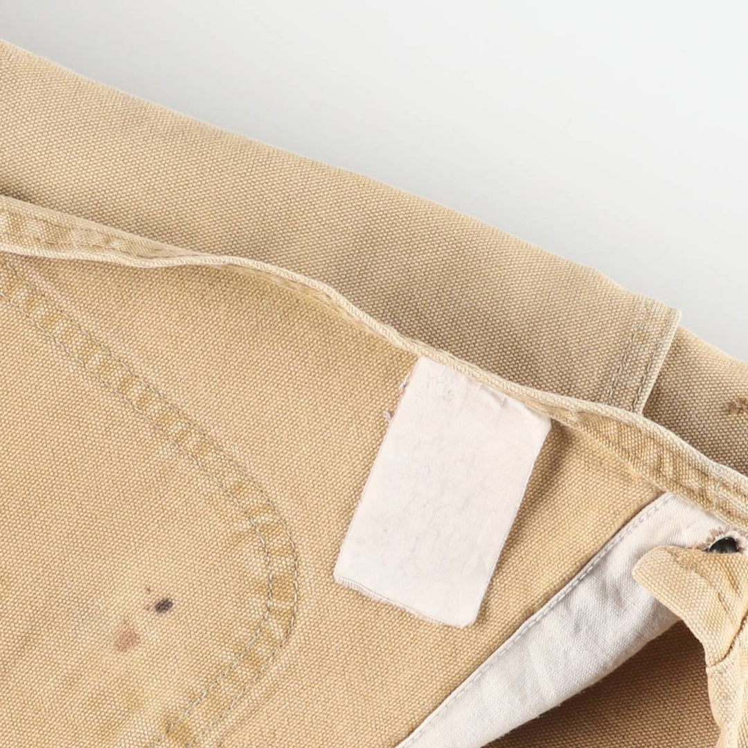 Carhartt Double Knee Duck Overalls for Men (W36 equivalent) unclear beige type brown Vintage Second Hand