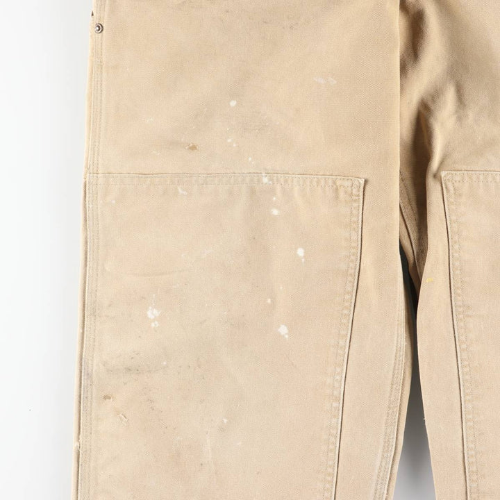 Carhartt Double Knee Duck Overalls for Men (W36 equivalent) unclear beige type brown Vintage Second Hand