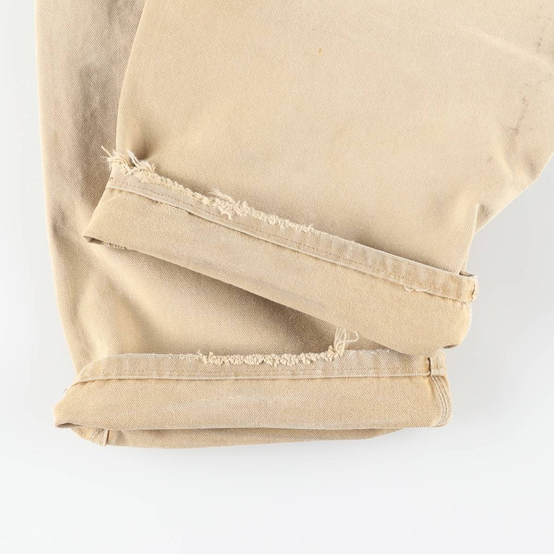 Carhartt Double Knee Duck Overalls for Men (W36 equivalent) unclear beige type brown Vintage Second Hand