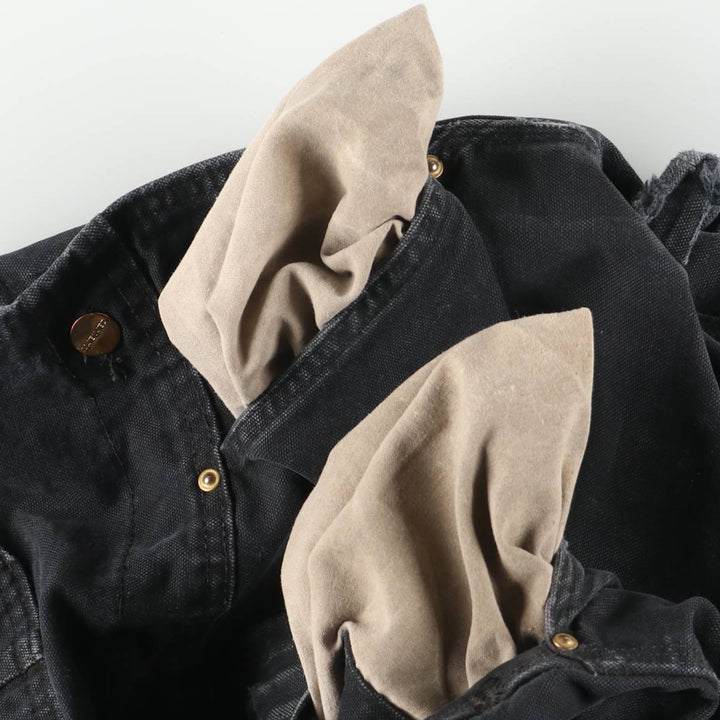 Carhartt Double Knee Duck Overalls, Men's, Size W35 unclear black type Vintage Second Hand