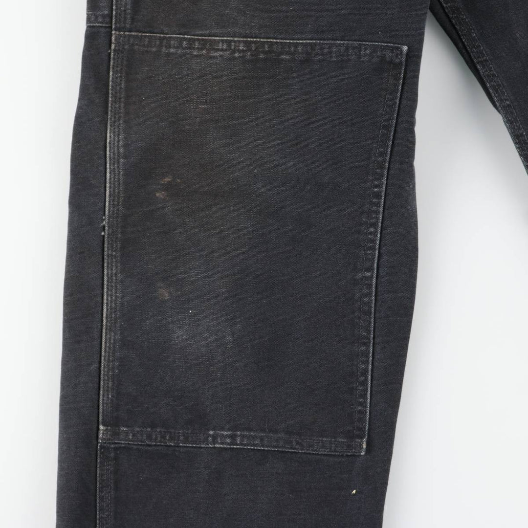 Carhartt Double Knee Duck Overalls for Men (W34 equivalent) unclear black type Vintage Second Hand