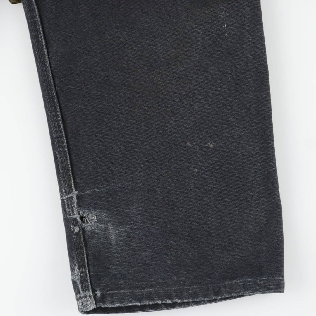 Carhartt Double Knee Duck Overalls for Men (W34 equivalent) unclear black type Vintage Second Hand
