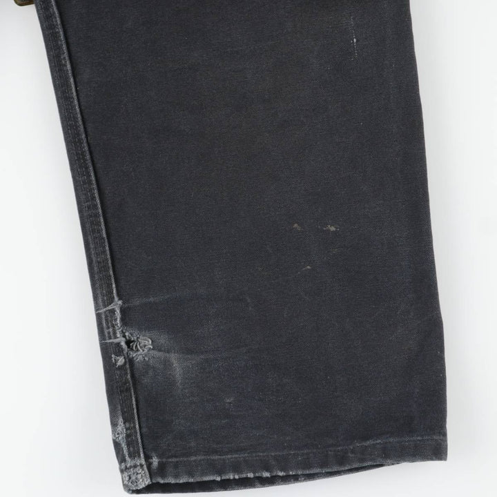 Carhartt Double Knee Duck Overalls for Men (W34 equivalent) unclear black type Vintage Second Hand