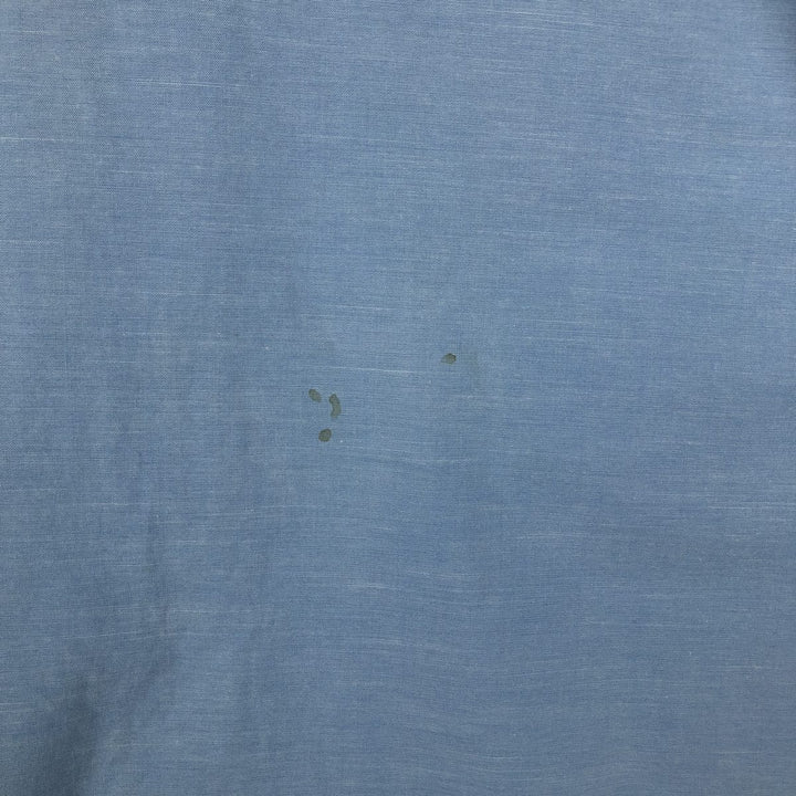 Ralph Lauren RL Western Long-Sleeve Western Shirt, Men's Size L (approx.) cotton blue type Vintage Second Hand