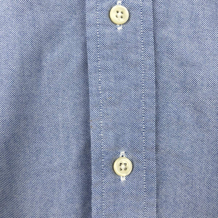 Ralph Lauren YORMOUTH Long-Sleeve Button-Down Shirt, Men's Size L (approx.) cotton blue type Vintage Second Hand