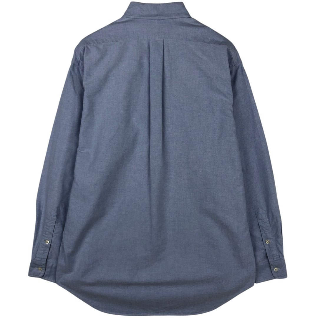 Ralph Lauren BLAKE long sleeve button down shirt, men's size M cotton blue type Vintage Second Hand