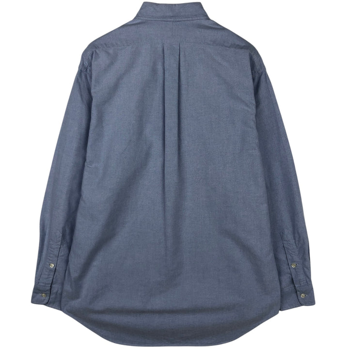 Ralph Lauren BLAKE long sleeve button down shirt, men's size M cotton blue type Vintage Second Hand