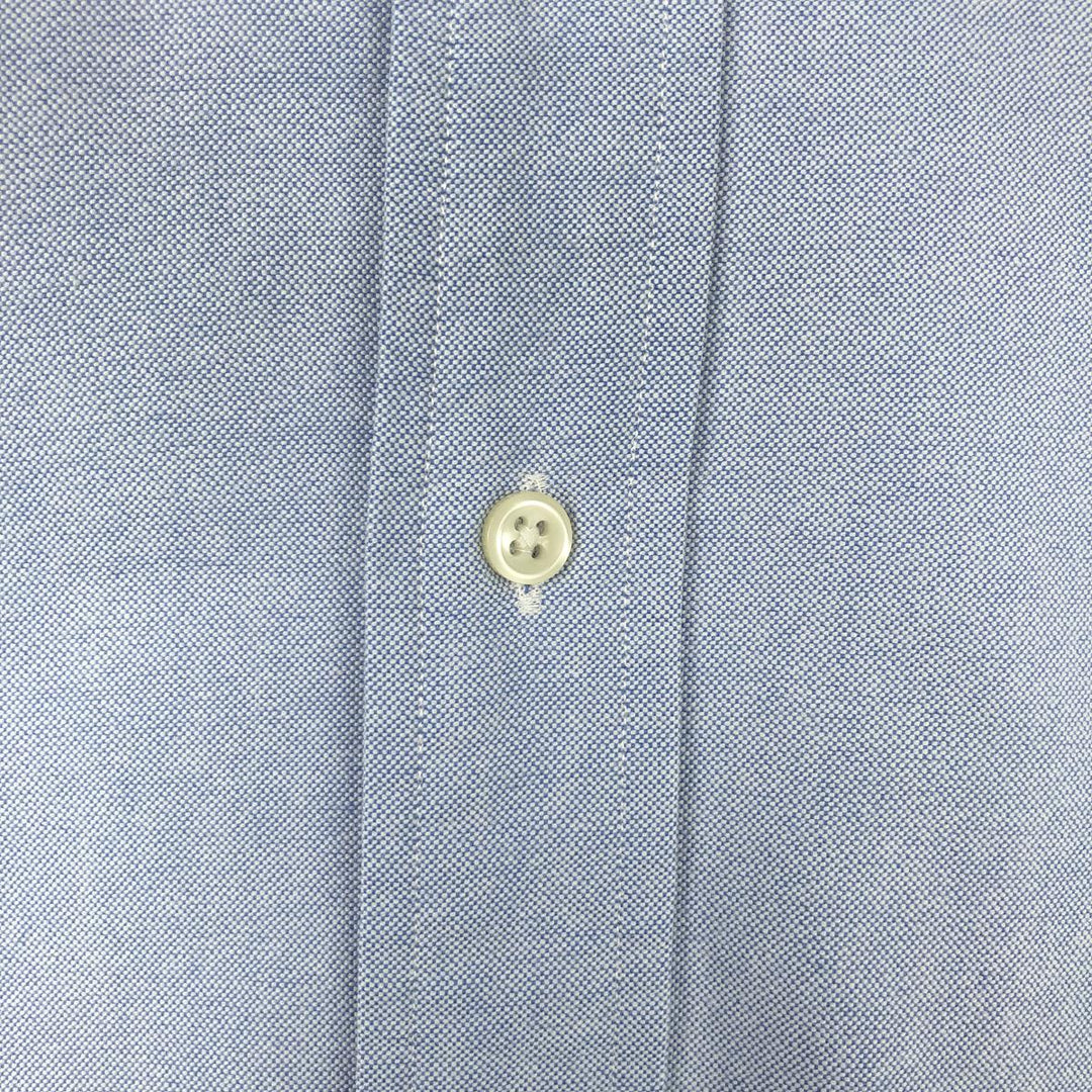 Ralph Lauren BLAKE long sleeve button down shirt, men's size M cotton blue type Vintage Second Hand