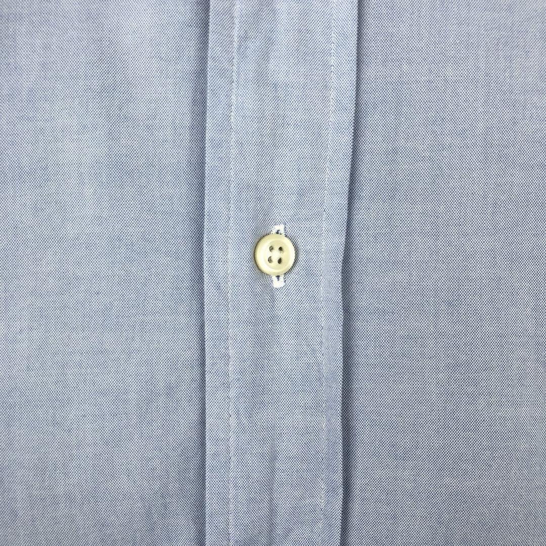 Ralph Lauren BLAKE long sleeve button down shirt, men's size L cotton blue type Vintage Second Hand