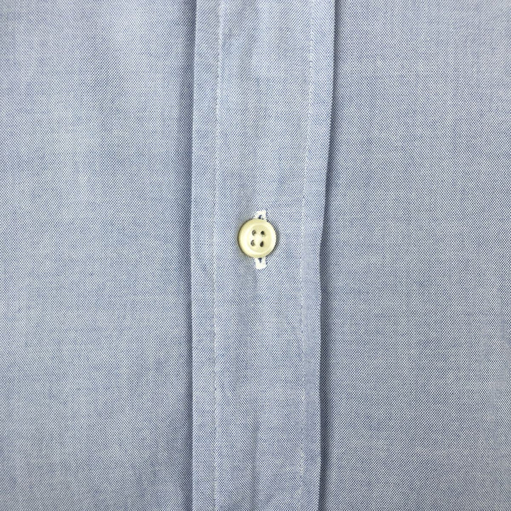 Ralph Lauren BLAKE long sleeve button down shirt, men's size L cotton blue type Vintage Second Hand
