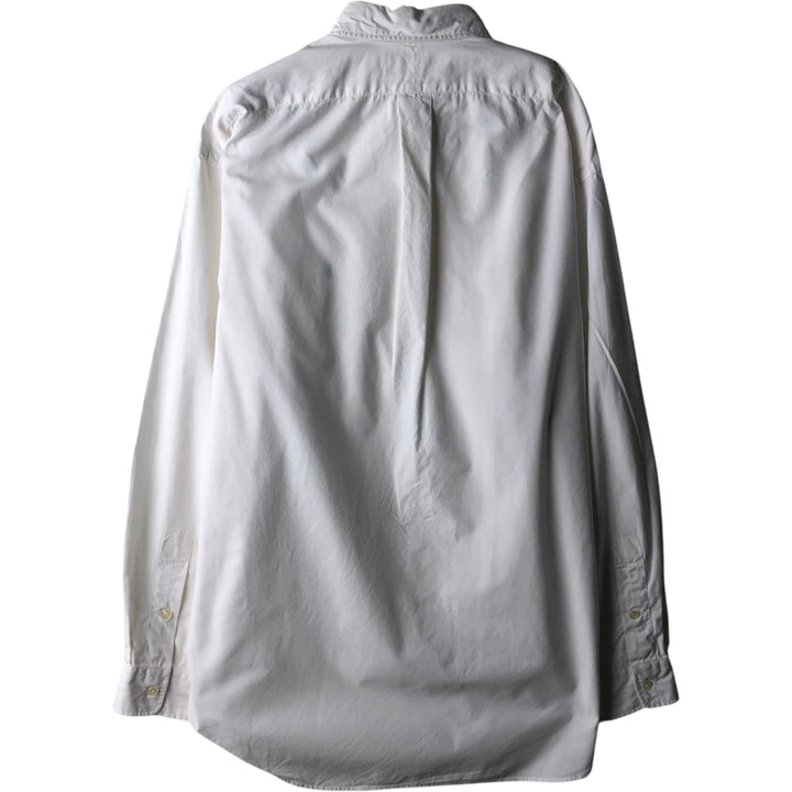 Ralph Lauren BLAKE long sleeve button down shirt, men's size L cotton white type Vintage Second Hand