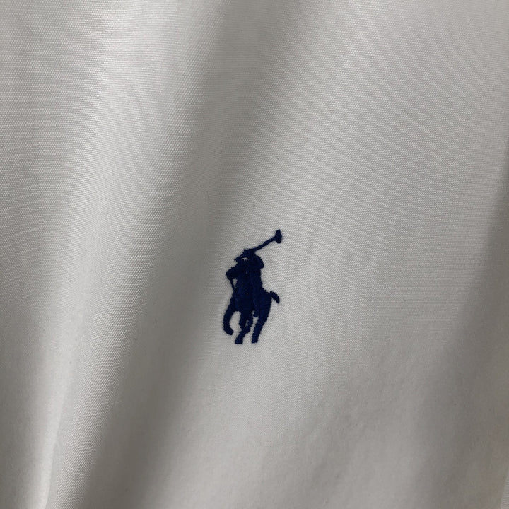 Ralph Lauren Classic Fit Long Sleeve Button Down Shirt Men's XL cotton white type Vintage Second Hand
