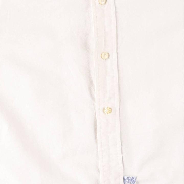Ralph Lauren long sleeve button down shirt, men's size M cotton white type Vintage Second Hand