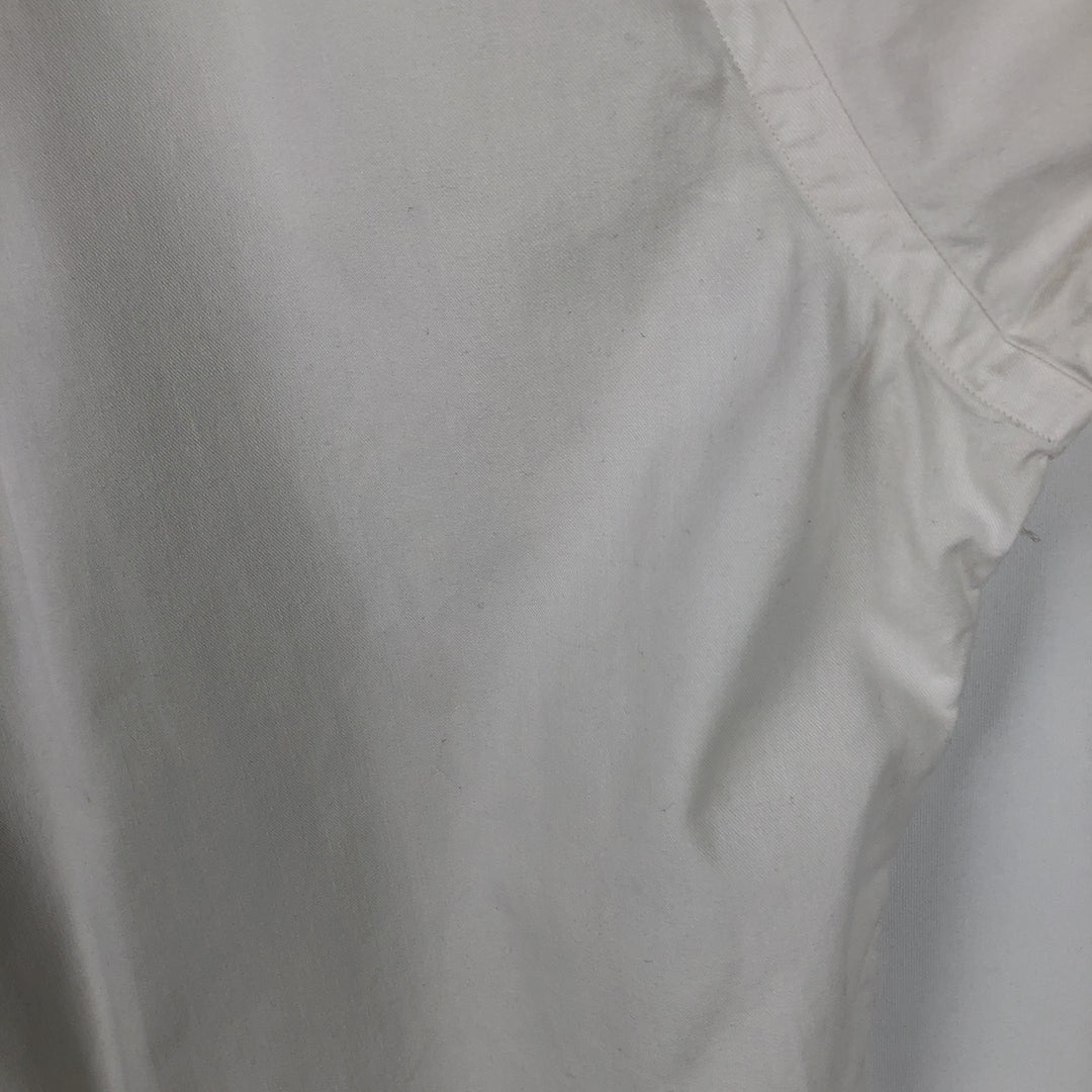 Ralph Lauren long sleeve button down shirt, men's size L cotton white type Vintage Second Hand