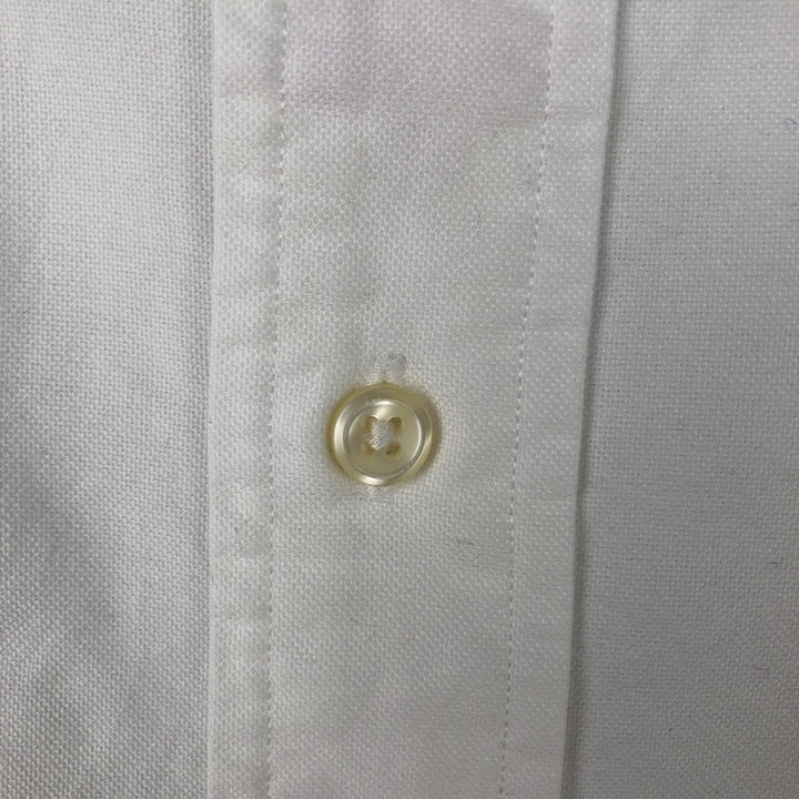 Ralph Lauren Classic Fit Long Sleeve Button Down Shirt Men's XL cotton white type Vintage Second Hand