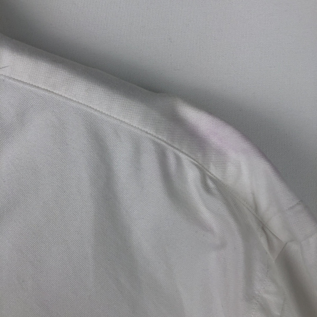 Ralph Lauren Classic Fit Long Sleeve Button Down Shirt Men's XL cotton white type Vintage Second Hand