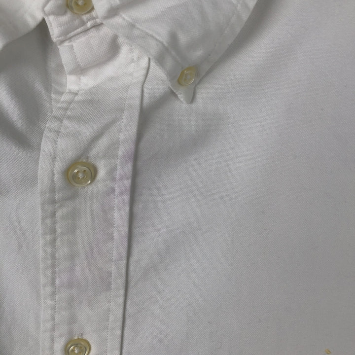 Ralph Lauren Classic Fit Long Sleeve Button Down Shirt Men's XL cotton white type Vintage Second Hand