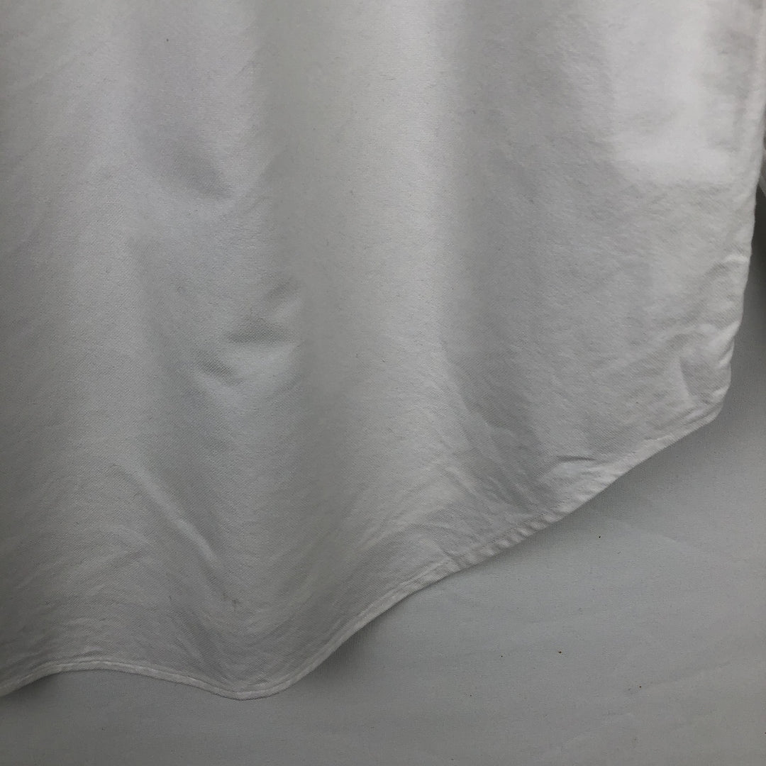 Ralph Lauren Classic Fit Long Sleeve Button Down Shirt Men's XL cotton white type Vintage Second Hand