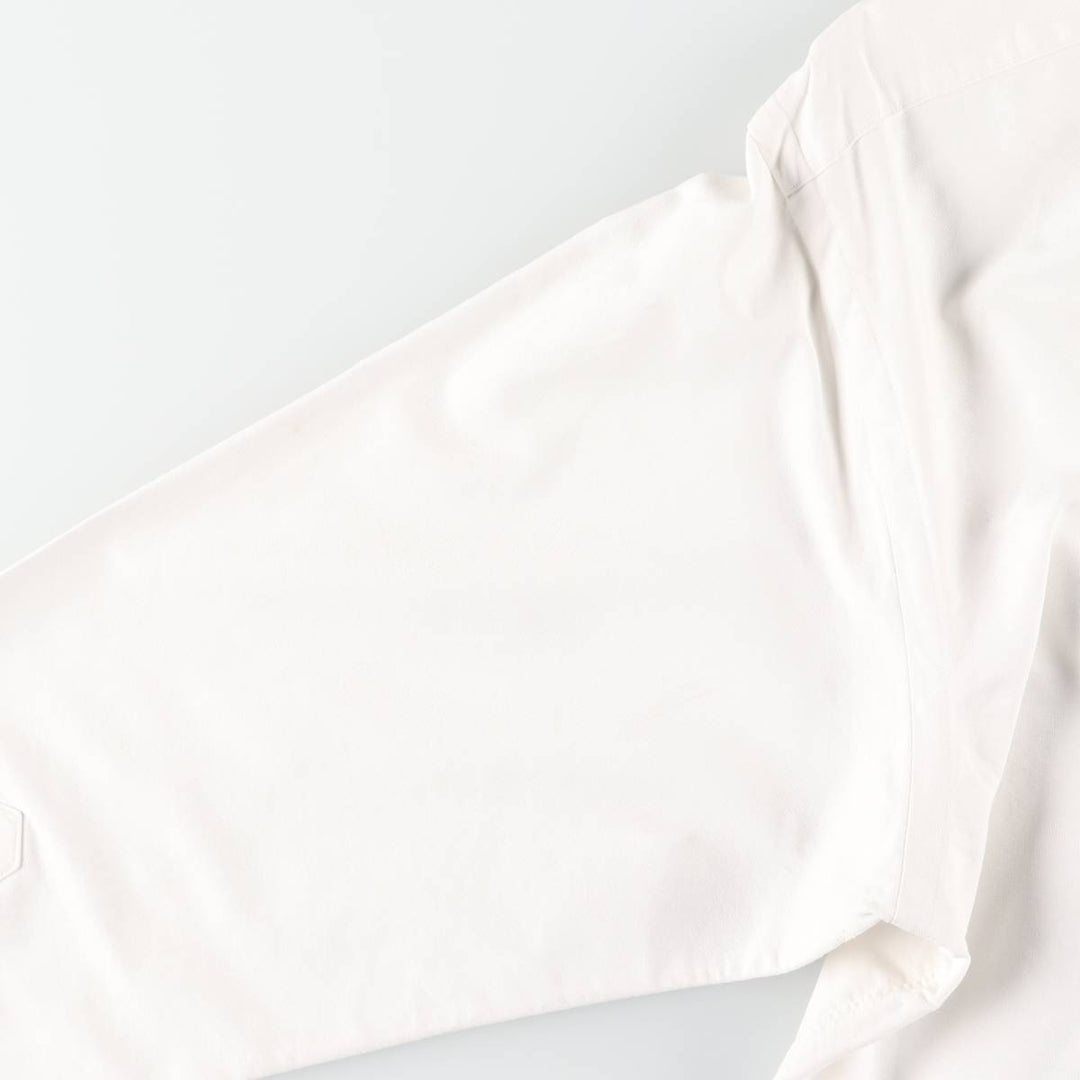 Ralph Lauren YARMOUTH long sleeve button down shirt, men's size L cotton white type Vintage Second Hand