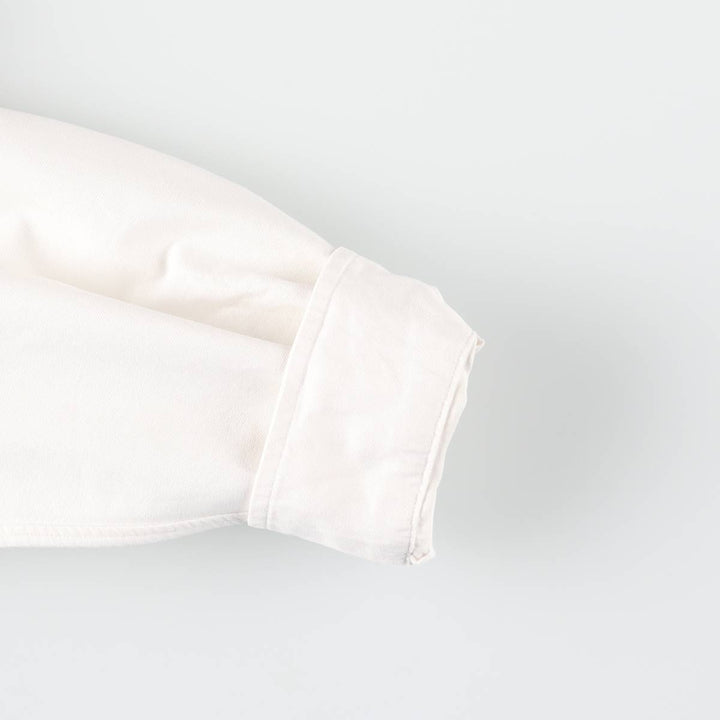 Ralph Lauren YARMOUTH long sleeve button down shirt, men's size L cotton white type Vintage Second Hand
