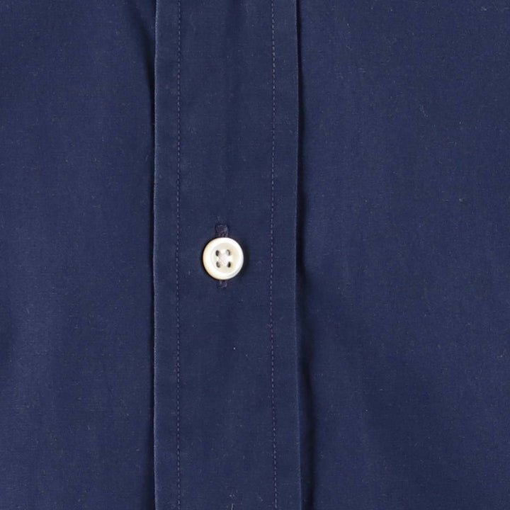 Ralph Lauren BLAKE long sleeve button down shirt, men's XL size cotton navy blue type Vintage Second Hand
