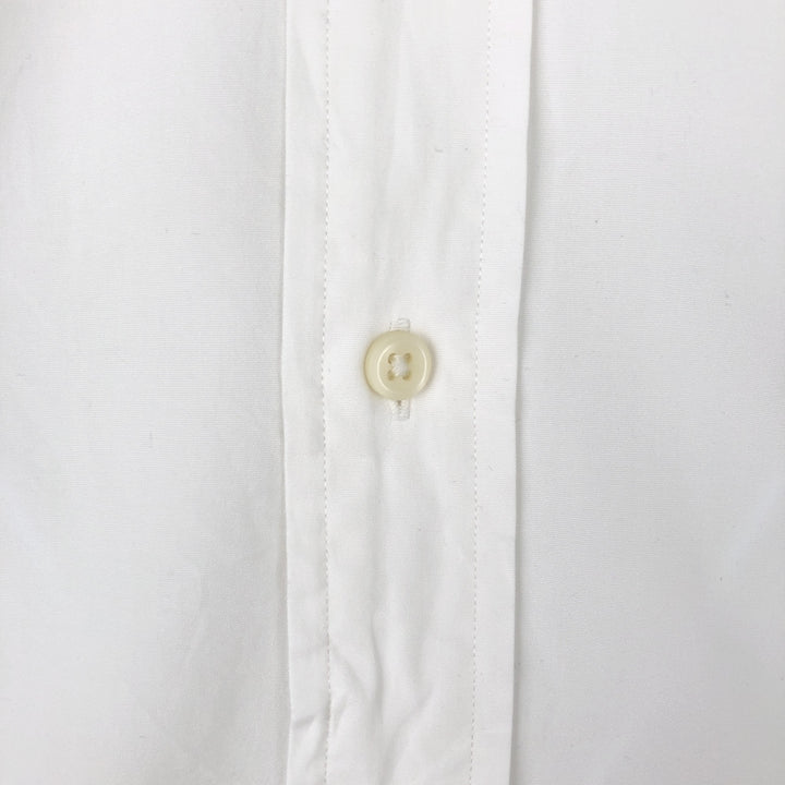 Ralph Lauren Classic Fit Long Sleeve Button Down Shirt Men's XL cotton white type Vintage Second Hand