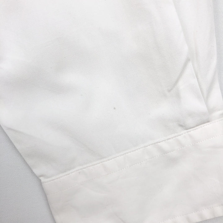 Ralph Lauren Classic Fit Long Sleeve Button Down Shirt Men's XL cotton white type Vintage Second Hand