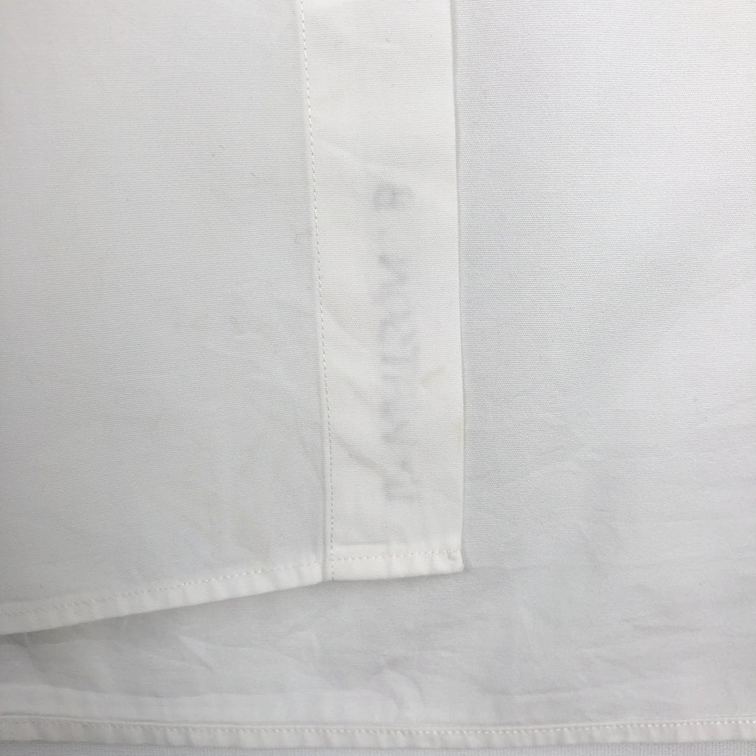Ralph Lauren Classic Fit Long Sleeve Button Down Shirt Men's XL cotton white type Vintage Second Hand