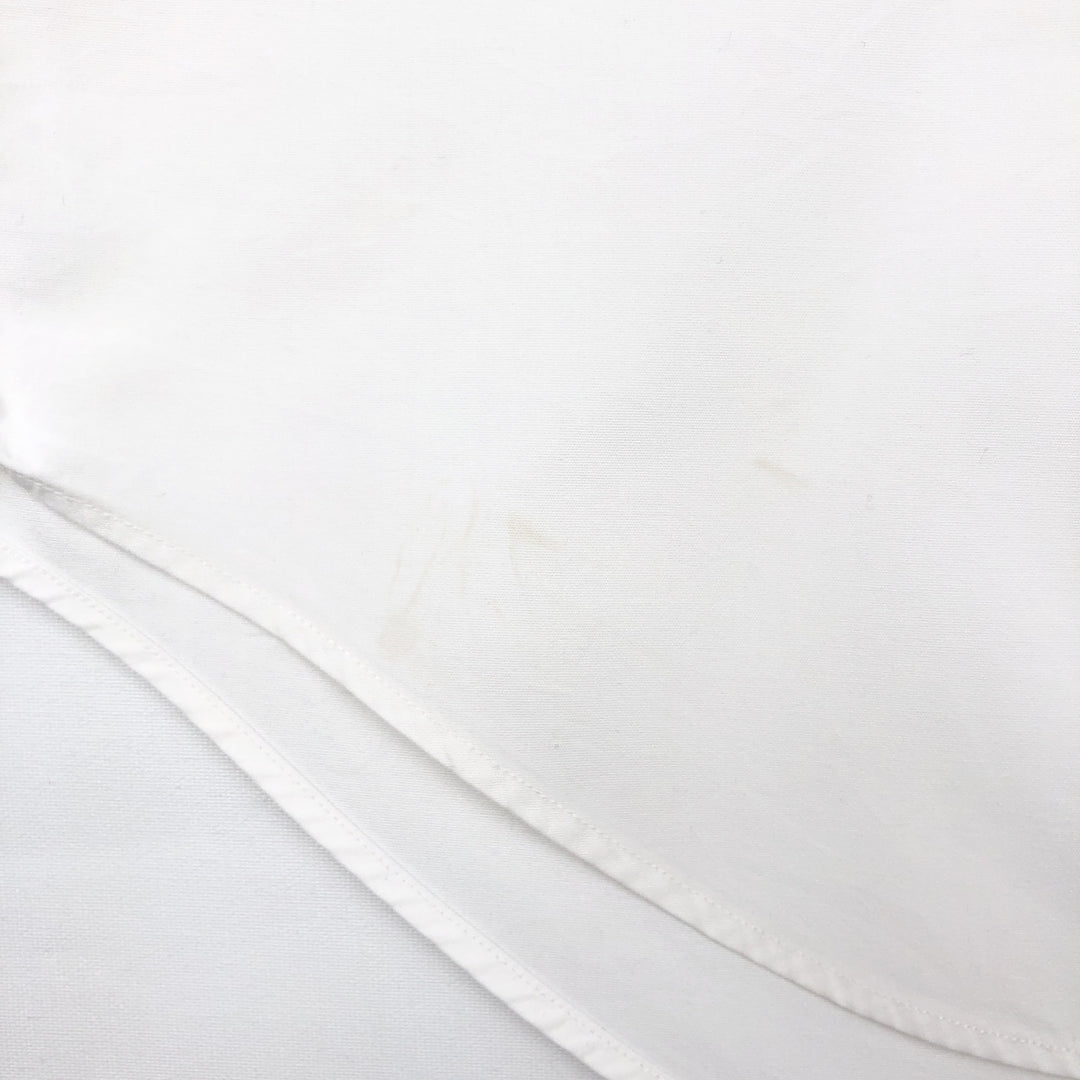 Ralph Lauren Classic Fit Long Sleeve Button Down Shirt Men's XL cotton white type Vintage Second Hand