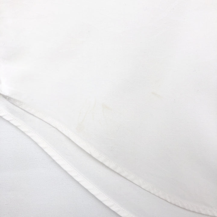 Ralph Lauren Classic Fit Long Sleeve Button Down Shirt Men's XL cotton white type Vintage Second Hand