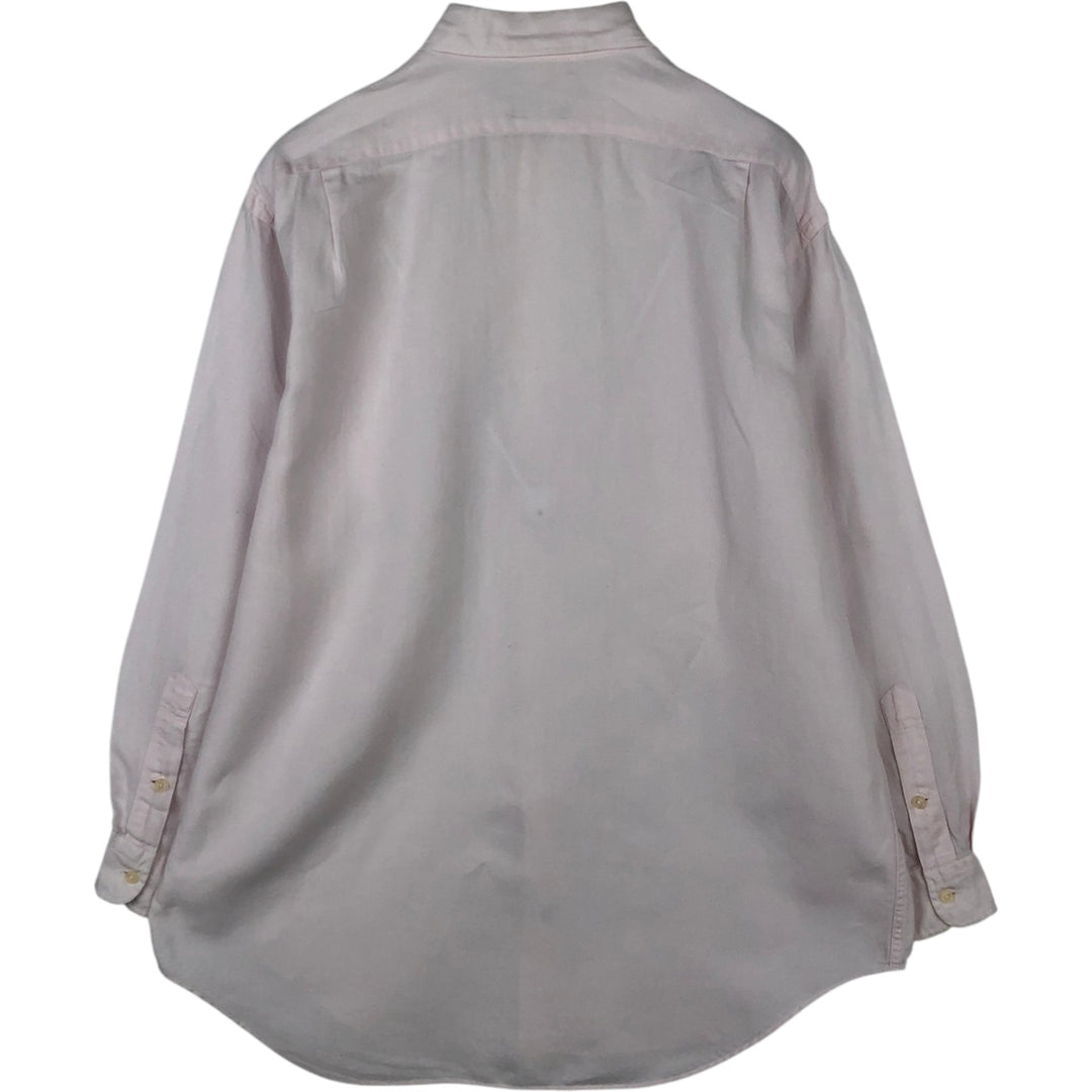 Ralph Lauren POLO GOLF LOFTING Long-Sleeve Linen Shirt, Men's Size L (approx.) linen white type Vintage Second Hand