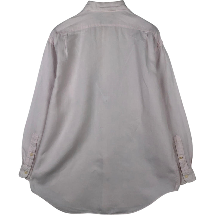 Ralph Lauren POLO GOLF LOFTING Long-Sleeve Linen Shirt, Men's Size L (approx.) linen white type Vintage Second Hand