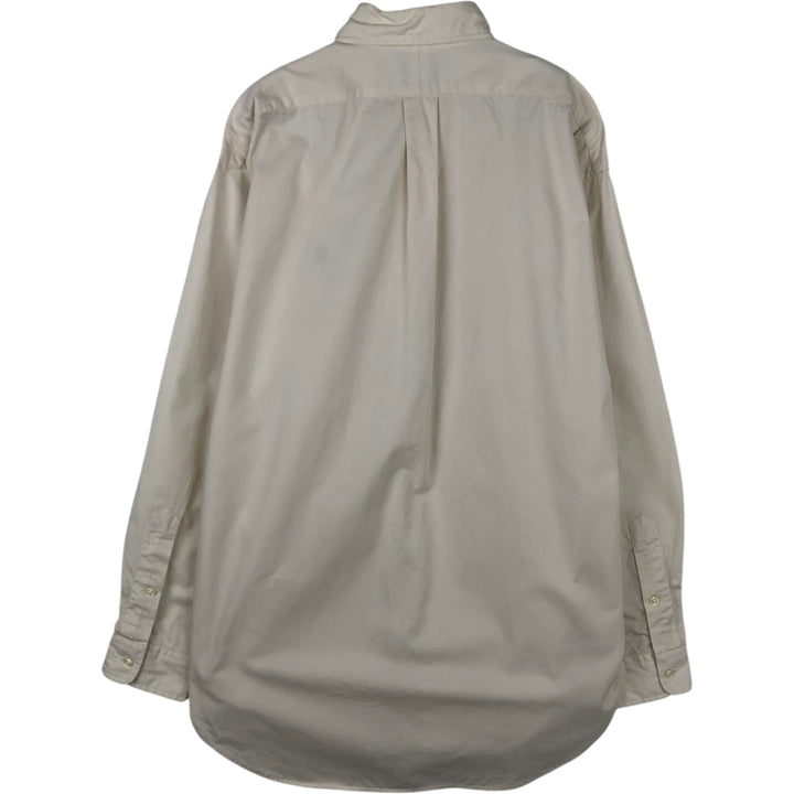 Ralph Lauren BLAKE long sleeve button down shirt, men's size M cotton Beige type Vintage Second Hand